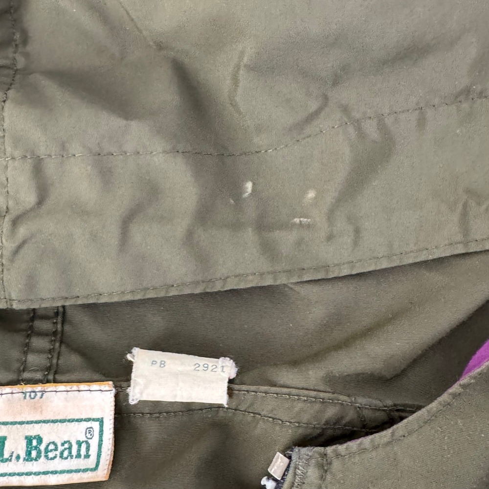 Vintage‎ L.L. Bean Jacket/Anorak Windbreaker Mens Large - Picture 10 of 16
